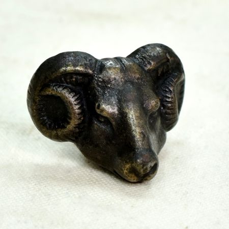 Antique Iron Sheep Shape Kids Drawer Knobs